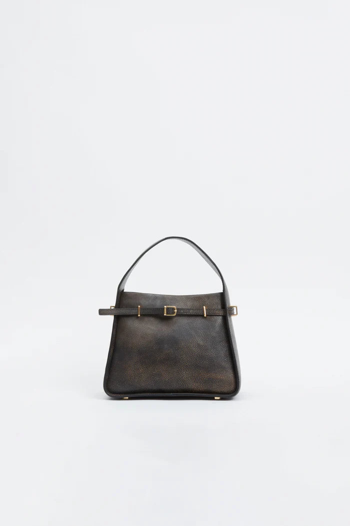 SIMKHAI Cleo Small Leather Bucket Bag
