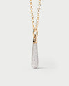 PDPAOLA Pave Large Drop Pendant