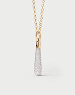 PDPAOLA Pave Large Drop Pendant