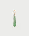 PDPAOLA Green Adventurine Large Drop Pendant