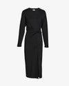 Tanya Taylor Long Sleeve Solid Cody Dress