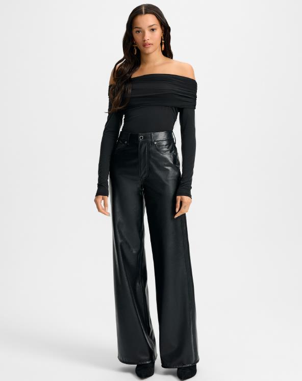 Veronica Beard Kasey Mid Wide Leg