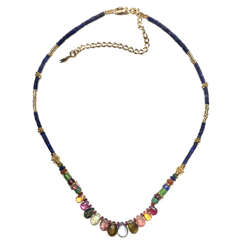 Gachon Pothier Aldo India Necklace Lapis