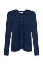 Goldie Front Ruched Cardigan