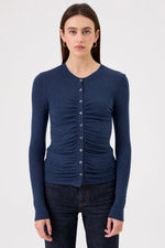 Goldie Front Ruched Cardigan