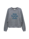 Sunny Somewhere Stay Home Club - Raglan Crew