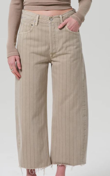 Citizens of Humanity Ayla Raw Hem Crop Jeans