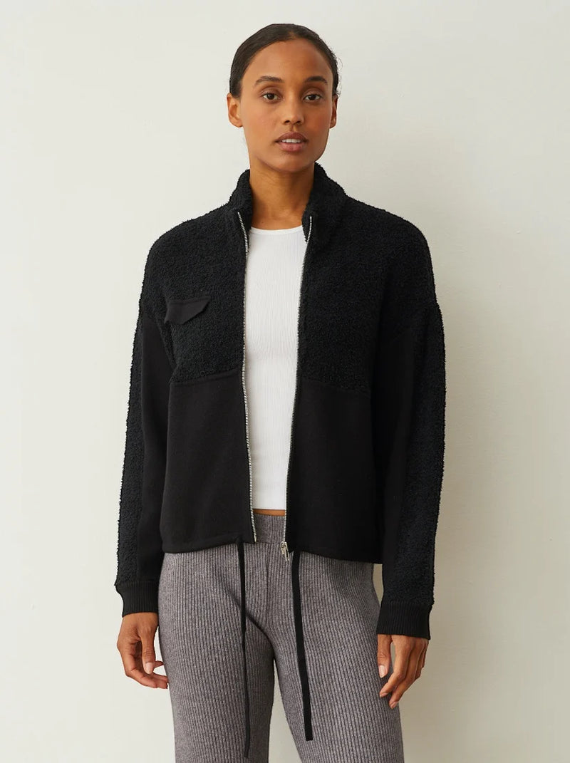 MONROW Sherpa Soft Knit Jacket