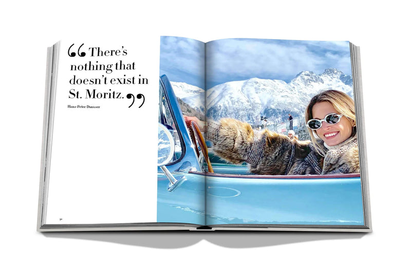 Assouline St. Moritz Chic Coffee Table Book