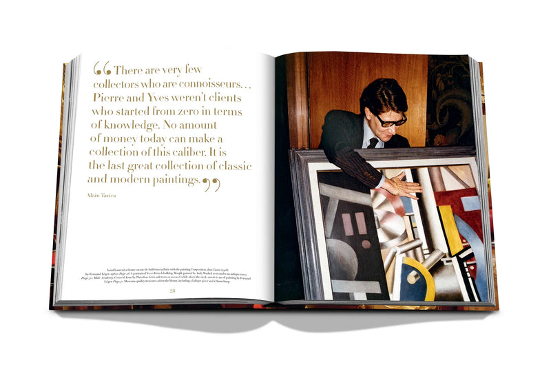 Assouline Yves Saint Laurent At Home Coffee Table Book By Jacques Grange, Marianne Haas, and Laurence Benaiim